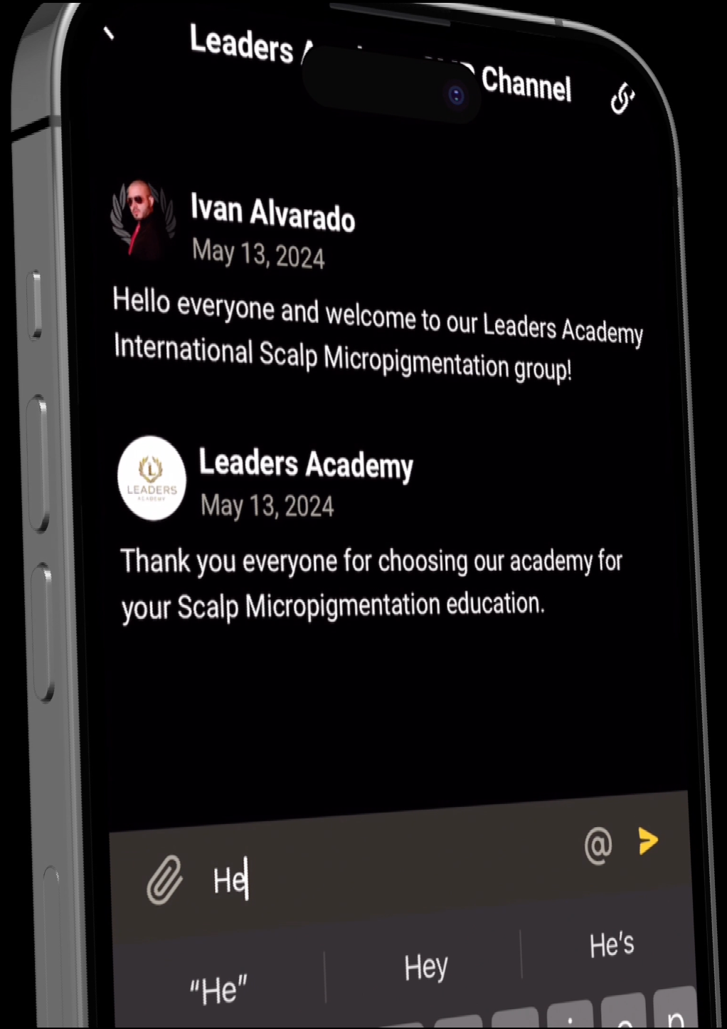Leaders Academy App Community